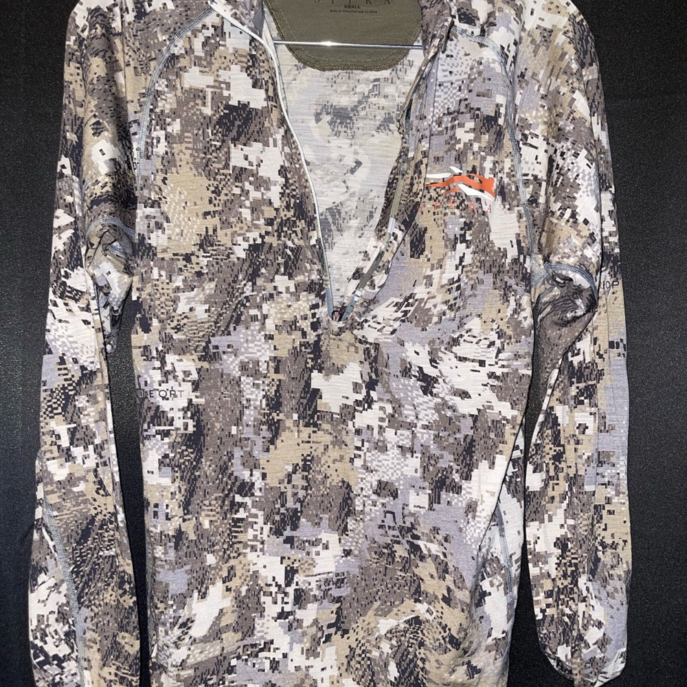 Sitka Long Sleeve Quarter-Zip Shirt
